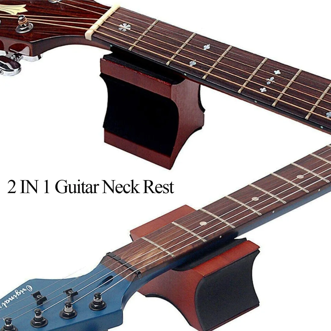 

Guitar Neck Support High Stability Holding Instrument Lightweight Stand Guitar Cradle Support Ukuleles Violin Holder Home