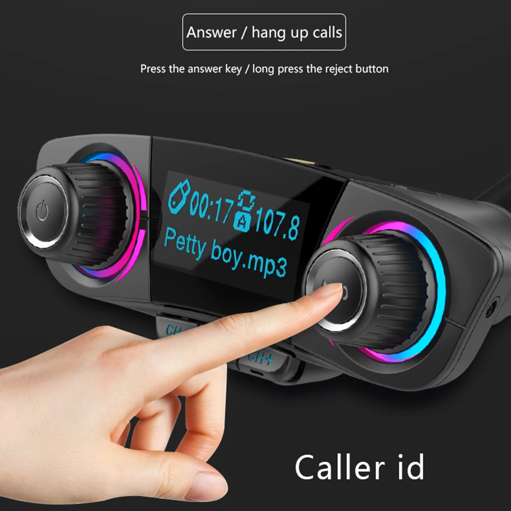 

Универсальное автомобильное зарядное устройство с Bluetooth, MP3, USB
