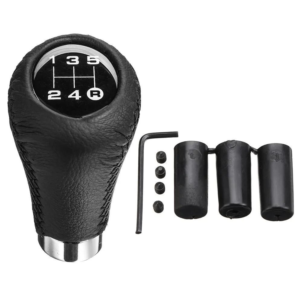 

Universal Manual 5 Speed Car Gear Stick Shift Knob Shifter Lever Black