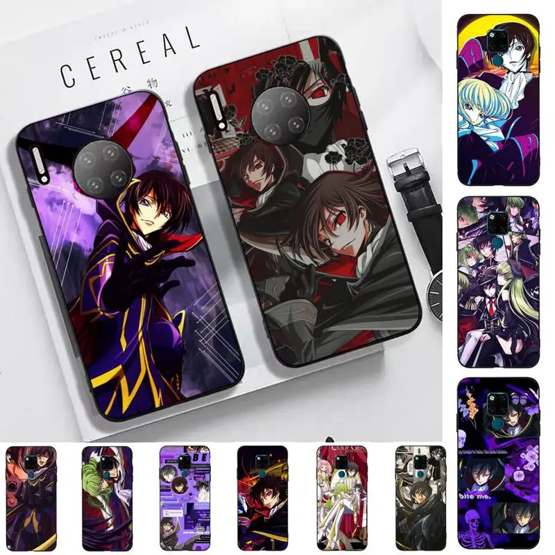 

Code Geass-s Phone Case for Huawei Mate 20 10 9 40 30 lite pro X Nova 2 3i 7se