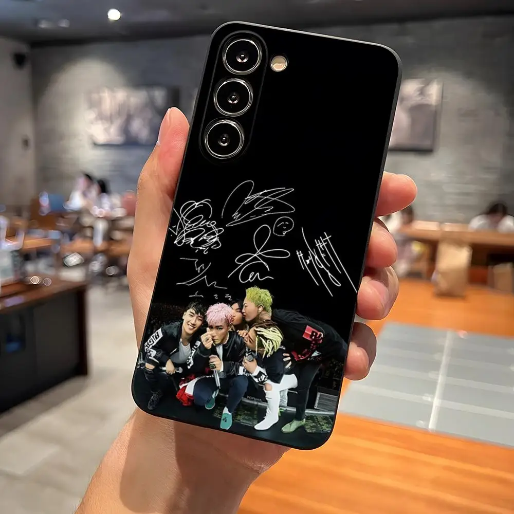 Чехол для телефона B-BIGBANGs Samsung S23 Ultra S24 S22 S20 Fe S21 Plus Galaxy A54 A34 A24 A53 A13 A16 Задняя крышка