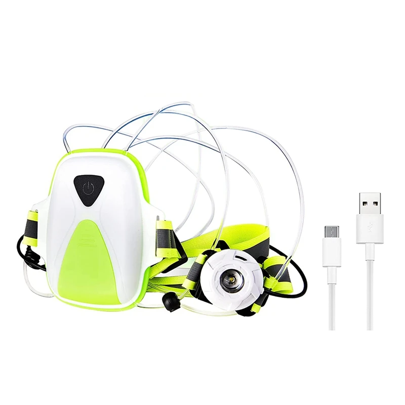 

LED Reflective Running Vest With Front Light,Running Lights For Runners,Safety Vest For Running,Cycling