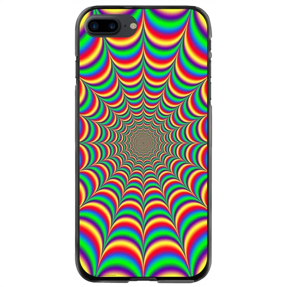 

Жёсткий чехол для телефона с рисунком мандалы психоделической для iPhone 11 12 13 14 Pro MAX Mini 5 5S SE 6 6S 7 8 Plus 10 X XR XS