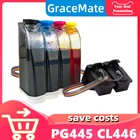 PG445 CL446 CISS Замена для Canon pg445 cl446 чернильные картриджи для PIXMA MX494 MG 2440 2540 2940 2540S IP2840 TS204 304 3140
