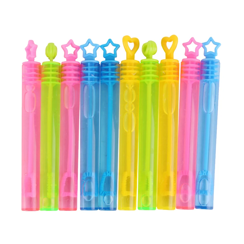 

10pcs Bubble Safe Funny Interesting Creative Mini Bubble Wand Children Interactive Bubble Wand