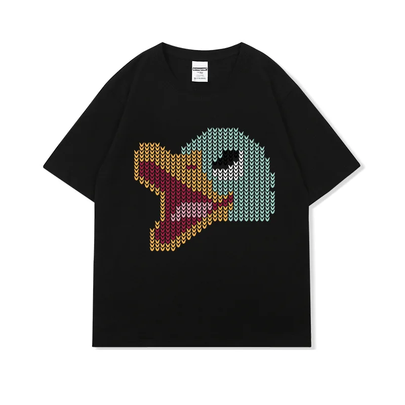 

Cotton T Shirt Men Men's T- Shirts and Blouses Oversized T-shirt Cloth Clothes Street Retro Kanye Hip Hop Anime Y2k Graphic Tee