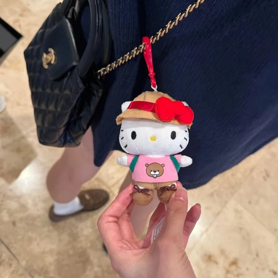 Походная кукла Hellokit сумка кулон милая маленькая брелок школьный рюкзак