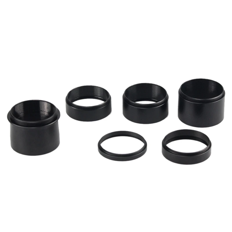 

M48X0.75 Focal Length Extension Tube Kits 7/10/15/20/30mm with 2Inch Telescope T2 Camera Adapter for Telescope