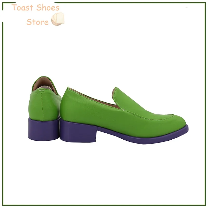 Обувь для косплея в стиле аниме JoJo'sBizarreAdventure Rohan Kishibe зеленая обувь из