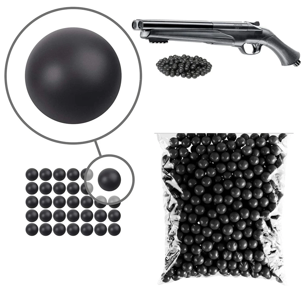 

.68 Caliber Rubber Balls New Reusable Training Soft Rubber Balls for Paintball Guns