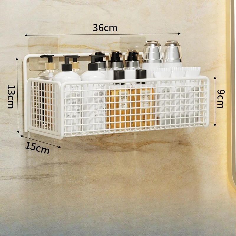 

Настенная полка для ванной комнаты черная/белая