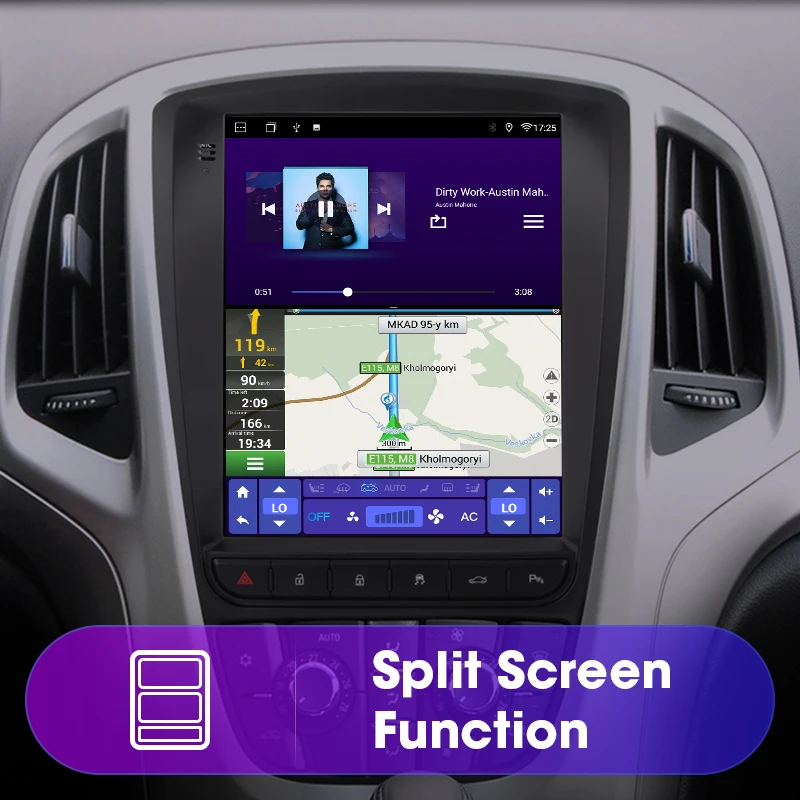 Автомагнитола для Opel Astra J Vauxhall Buick Verano 9 7-2015 2 Din Android 11 2009 дюйма мультимедийный