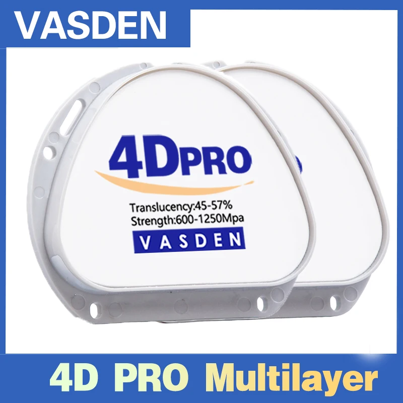 BL1 BL2 отбеливатель цвет 4D PRO Многослойные циркониевые блоки Стоматологический