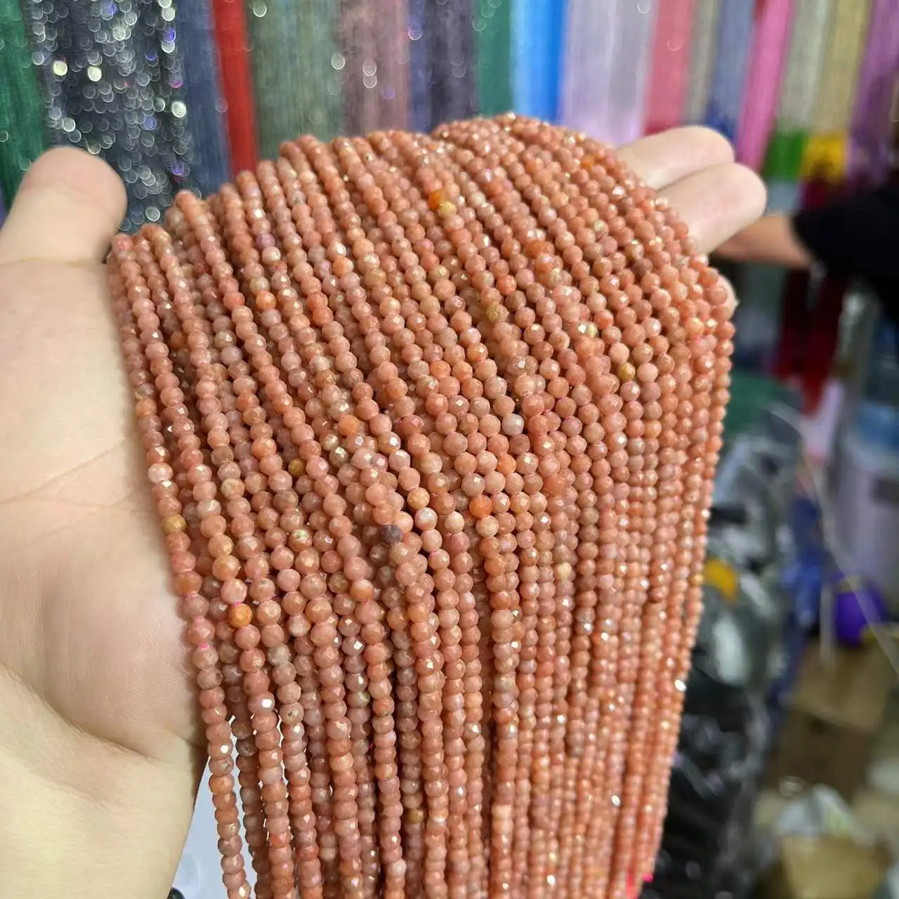 

Бусины из натурального камня, 2/3/4 мм