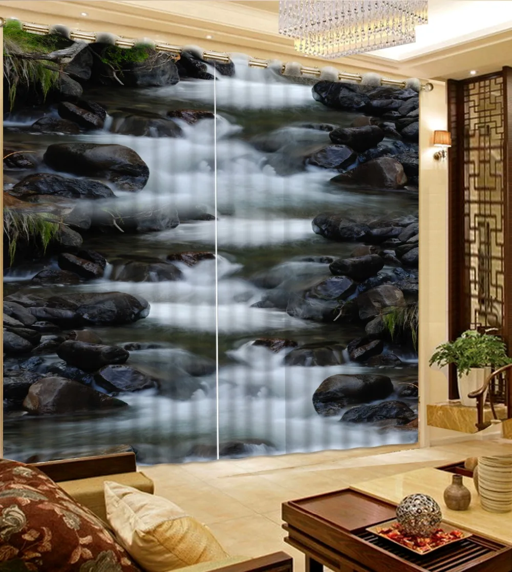 fashion decor home decoration for bedroom waterfall nature senery ddecorative 3d