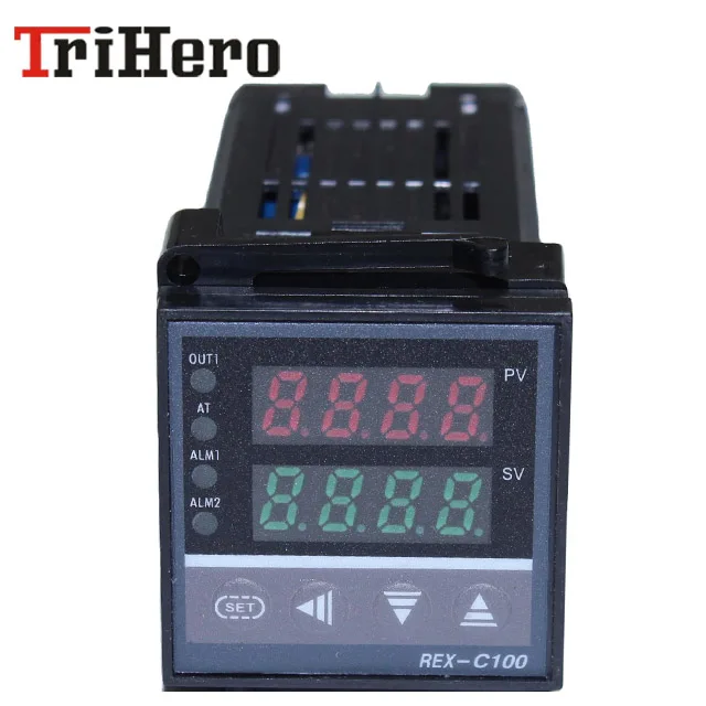 

Контроллер температуры RKC, модель C100FK07-M красного цвета для дисплея PV
