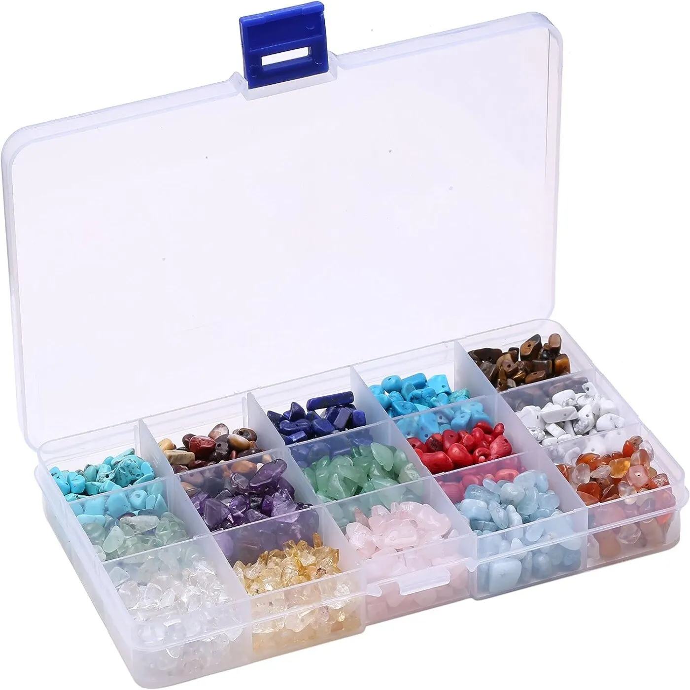 Ассорти Бусинок Из Натурального Камня 7-8 Мм Энергетические Целебные Хрустальные