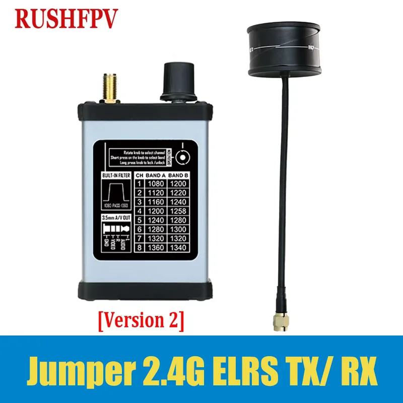 Аналоговый модуль VRX Rush 1 2/1 3G V2 приемник видеопередатчика с круговой