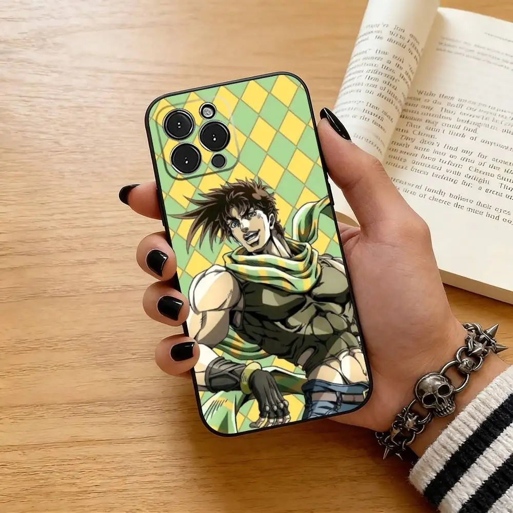 Чехол для телефона J-JOJO J-Joseph J-Joestar, силиконовый, мягкий, для iPhone 17, 16, 15, 14, 13, 12, 11, X, XR, Plus, Pro, Max, Plus (art.: 3920da306f7ec) - 3920da306f7ec
