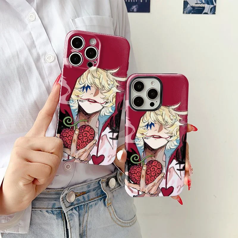 Фото Японский аниме-чехол One Piece Gentle Ke Marathon для iPhone 11 12 13 14 15 16 17 Pro Max Plus, противоударный чехол №5