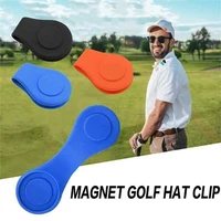 score attachment glove clip easy reset device golf ball marker holders silicone golf hat clip strong magnetic golf accessories