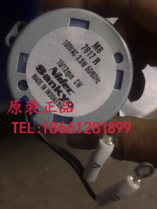 Японский оригинальный SANKYO микро-двигатель масло насос двигатель M8 NIDEC 10/12rpm CW