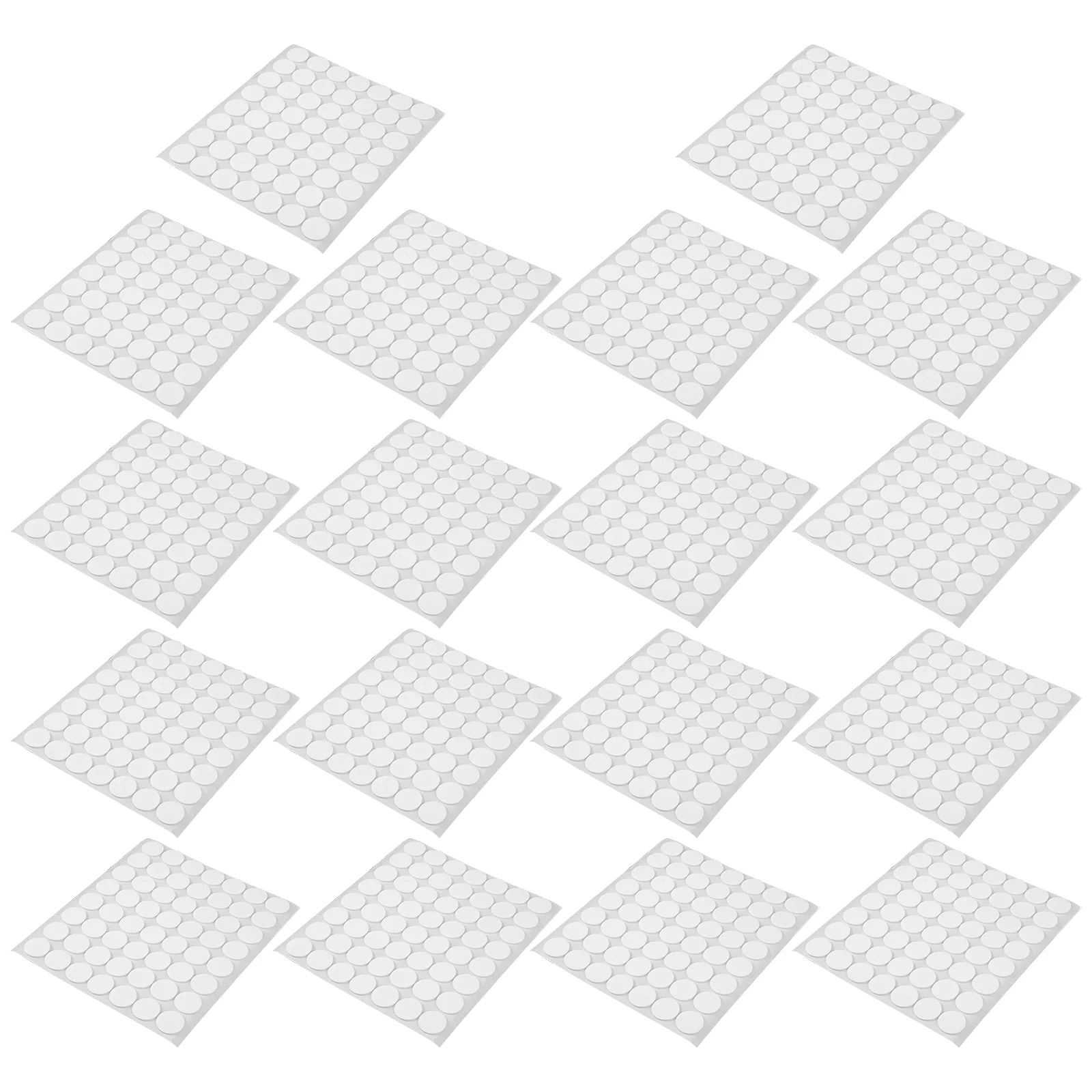

18 Sheets Round Dot Stickers DIY Double-sided Stickers Self-adhesive Stickers