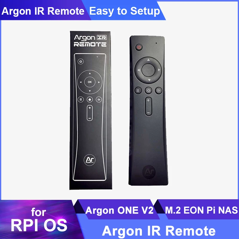

ИК-пульт с аргоном для корпусов Argon ONE V2 и M.2 для контроля включения питания для Raspberry Pi 4 Model B Pi 4 Raspbian