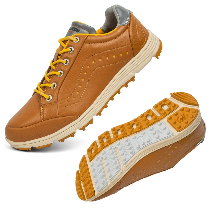 

Men Golf Shoes Professional Outdoor Golf Training Sneakers Spikeless Comfortable Golf Sport Shoes Mens Big Size Trainers