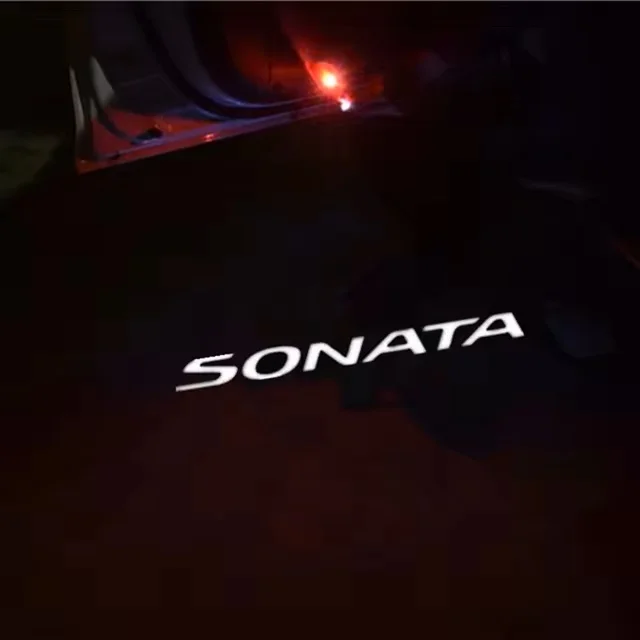 

Светодиодный проектор для дверей автомобиля, приветственный свет, призрачная теневая лампа, аксессуары для ламп для Hyundai Sonata VI (YF)/i45 2010-2014 2 шт.