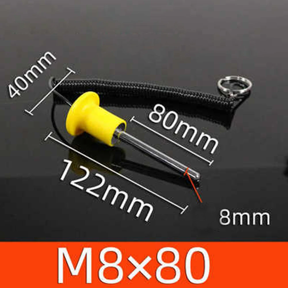 

Fitness Equipment Belt Line Magnetic Bolts Counter-weight Block Thumbs Latch Pull Pin Strength Training Bolts Weight Stack Pin