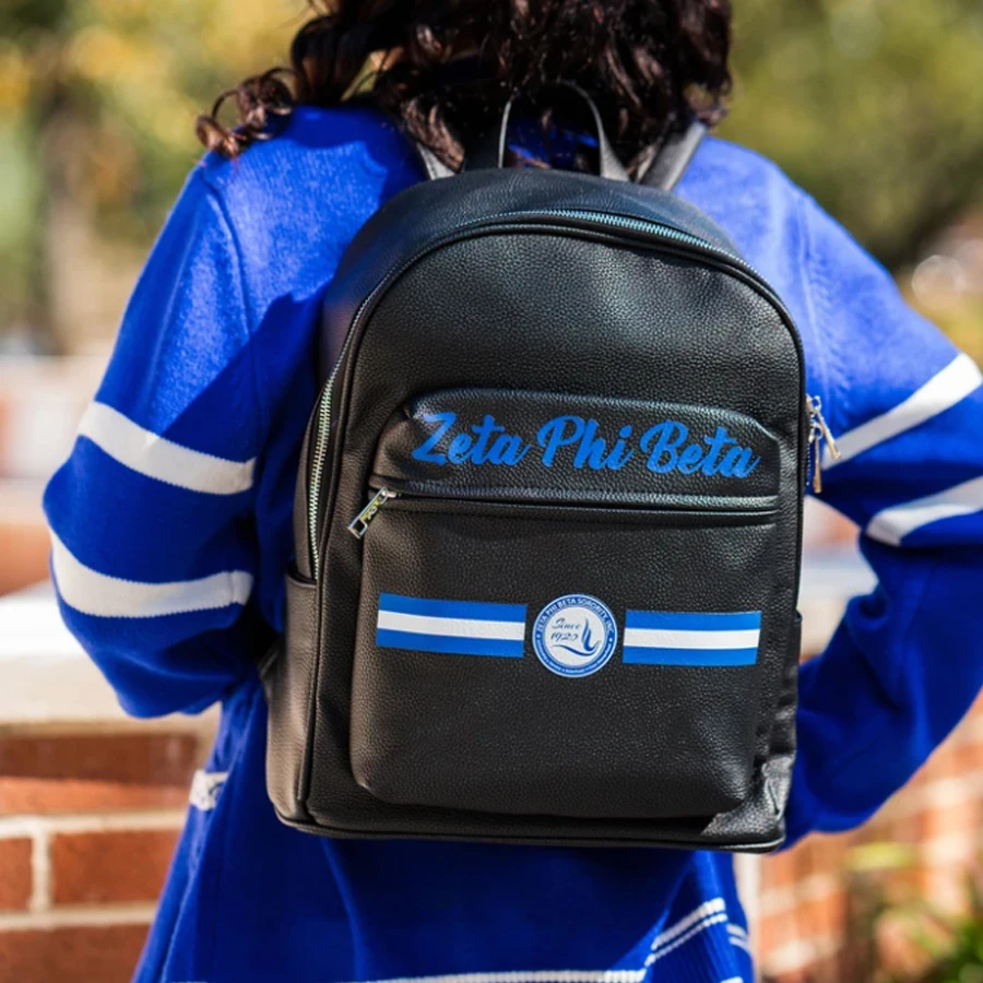 

Zeta Phi Beta Fashion simple printed backpack