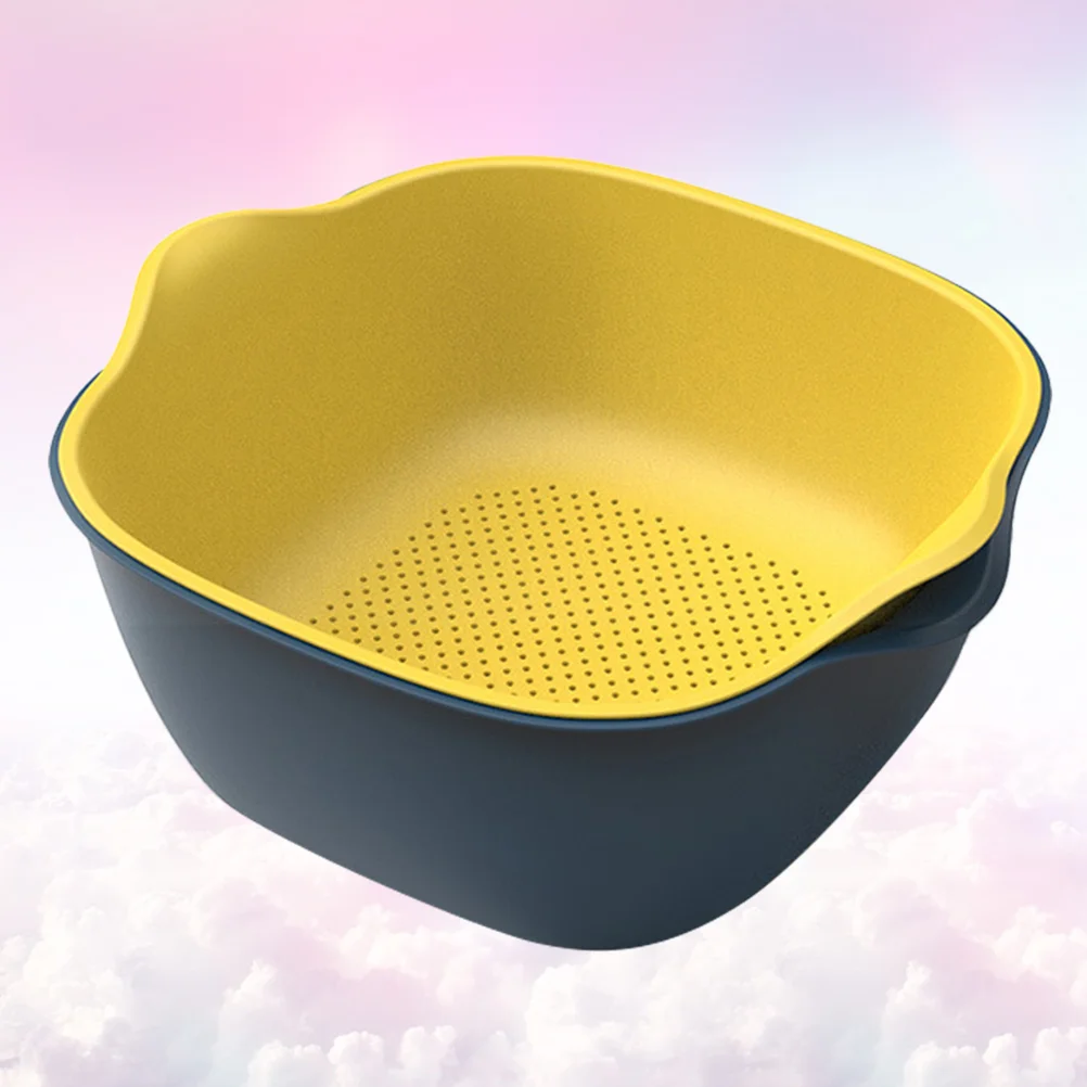

1Pc Drain Basket Fruit Container Kitchen Accessories Vegatable Basket Containers for Home Room