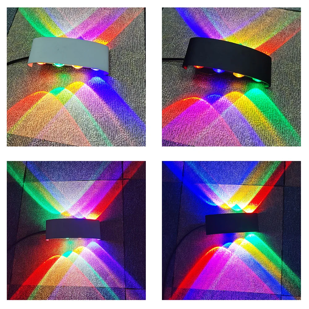 

Wall light lamps outdoor lighting 6w 8w led aluminium rail project square led lamp bedside lights bedroom wall decor arts
