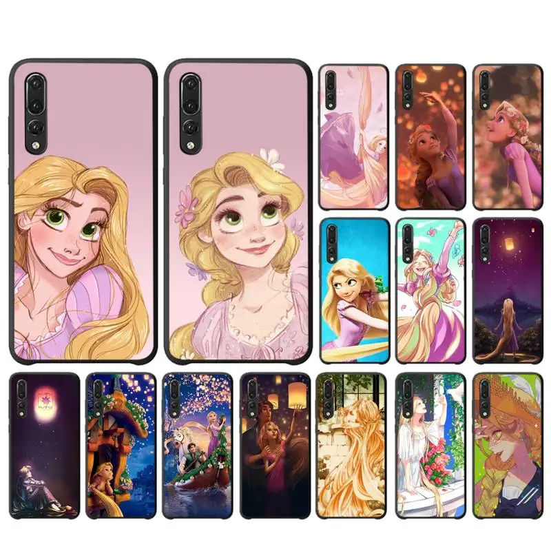 

Disney Rapunzel Phone Case for Huawei P30 40 20 10 8 9 lite pro plus Psmart2019