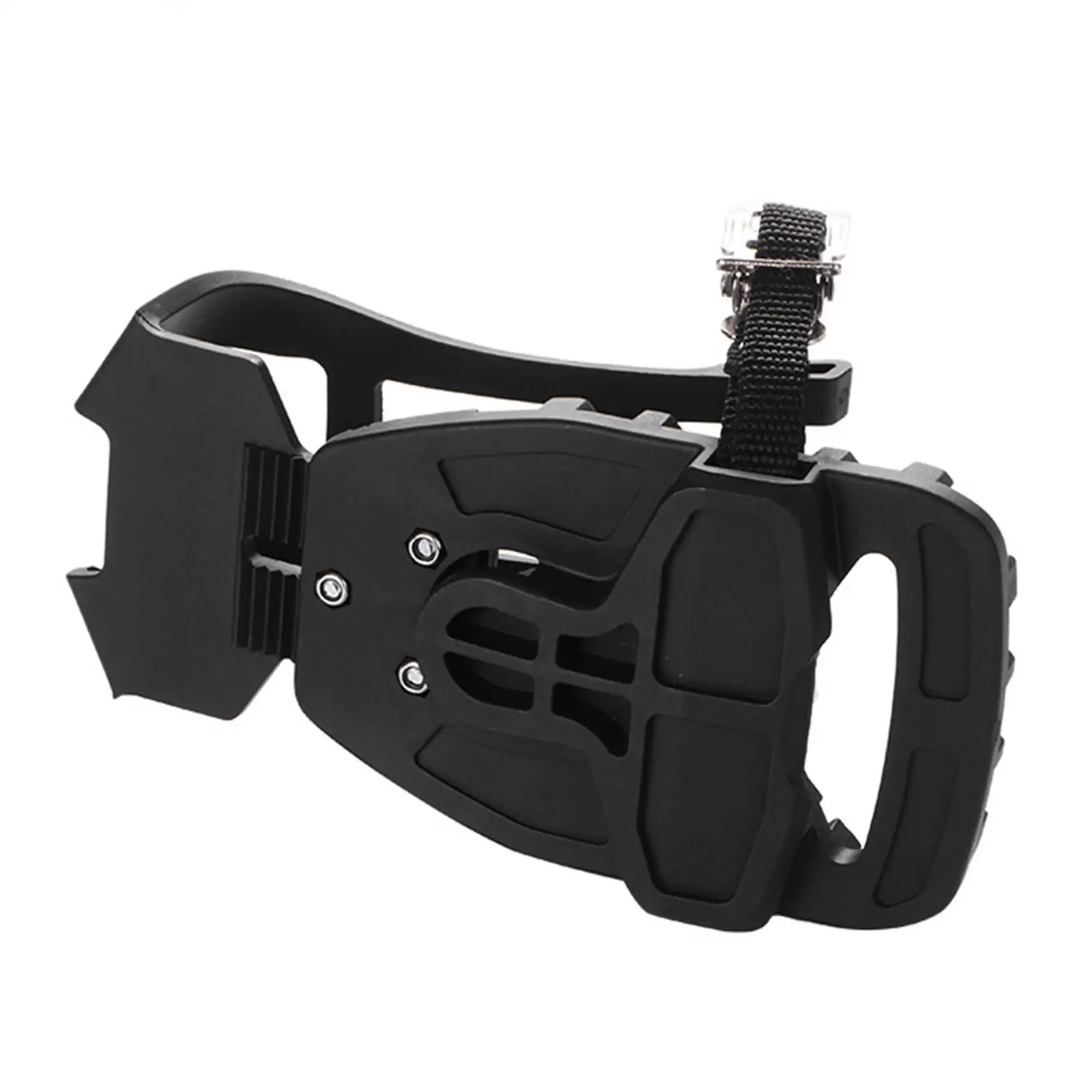 

Bike Pedal Toe Clips Cage Toe Cage Non Slip Replacement Adjustable Straps Shoe Cage Workout Equipment for Exercise Bike