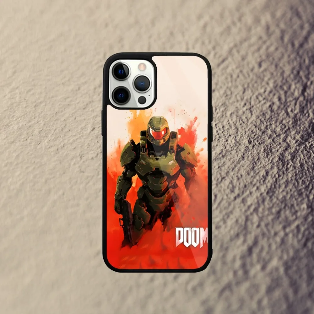 Чехол для телефона Game Dooms iPhone 15 14 13 12 11 Plus Pro Max Mini Magsafe с магнитной беспроводной