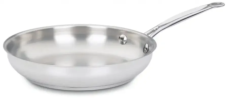 

Classic Stainless Steel 10" Open Skillet