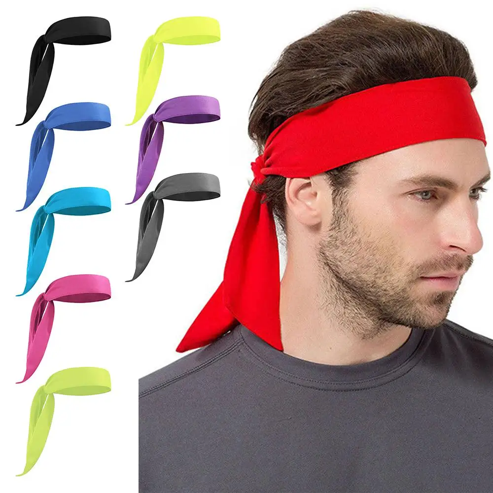 

Sports Antiperspirant Headscarf Outdoor Unisex Sports Headband Tennis Jogging Fitness Pirate Headband 9 Colors to Choose 7