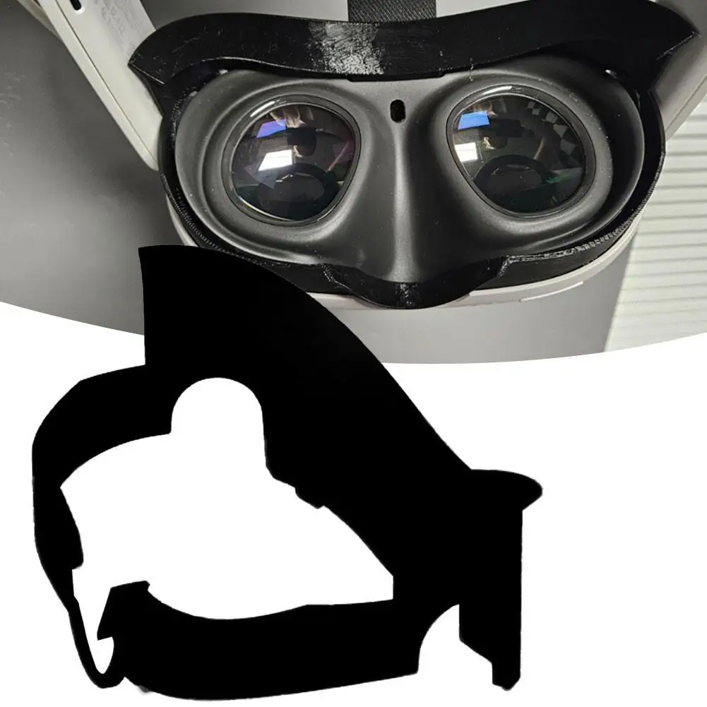 

For Meta Quest 3 VR Silicone Mask Cover Bracket Face Pad Face Cushion Protective Eye Pad for Meta Quest 3 VR Headset Accessories