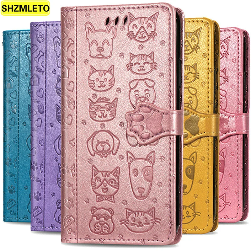 Кожаный флип-чехол для телефона чехол-бумажник Samsung Galaxy S20 S21 ultra note 20 10 plus a02s A12 A32 a52