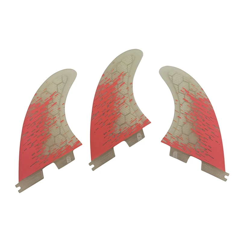 

G5 Surfboard Fins Double Tabs 2 Honeycomb Fins Tri Fin Set Surf Boards Fins Surfing Accessories