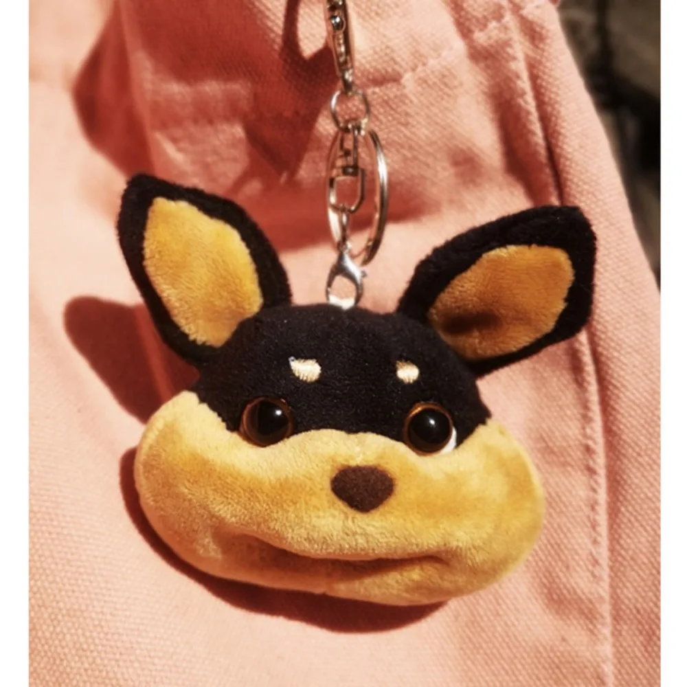 

Bee Dog Bee Dog Plush Doll Keychain Stuffed Plush Doll Bee Dog Plush Keychain Ins Cute Plush Bee Dog Keyring Girl Boy