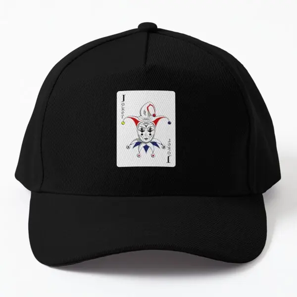 

Joker Playing Card Baseball Cap Hat Casquette Spring Black Czapka Printed Fish Outdoor Summer Casual Hip Hop Sport