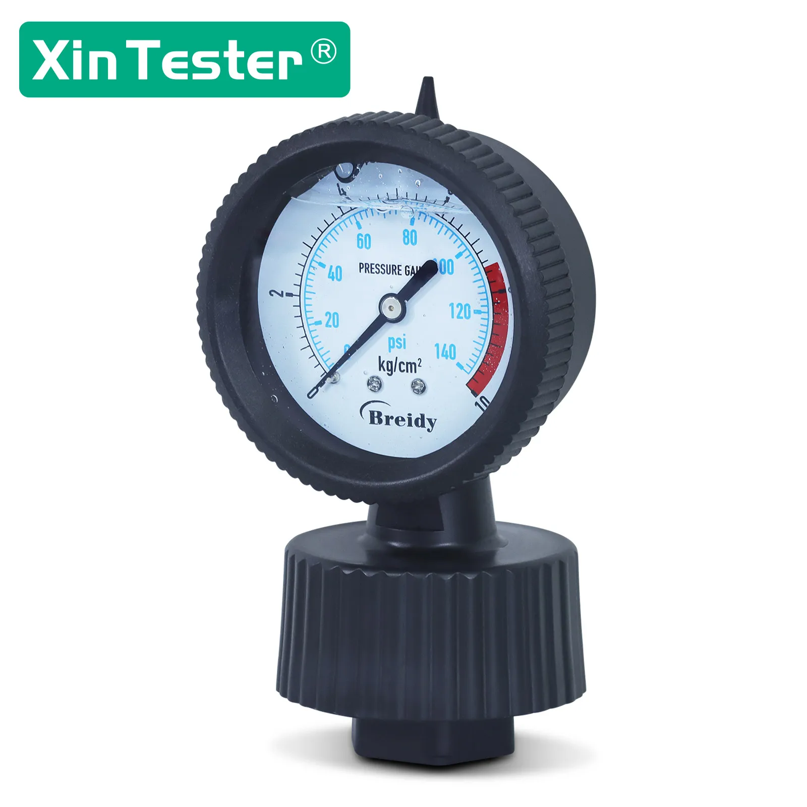 Фото Мембранный манометр XinTester PP YPP-60 кислотно-щелочной устойчивой к коррозии 2 кг/4 кг/6 кг №2