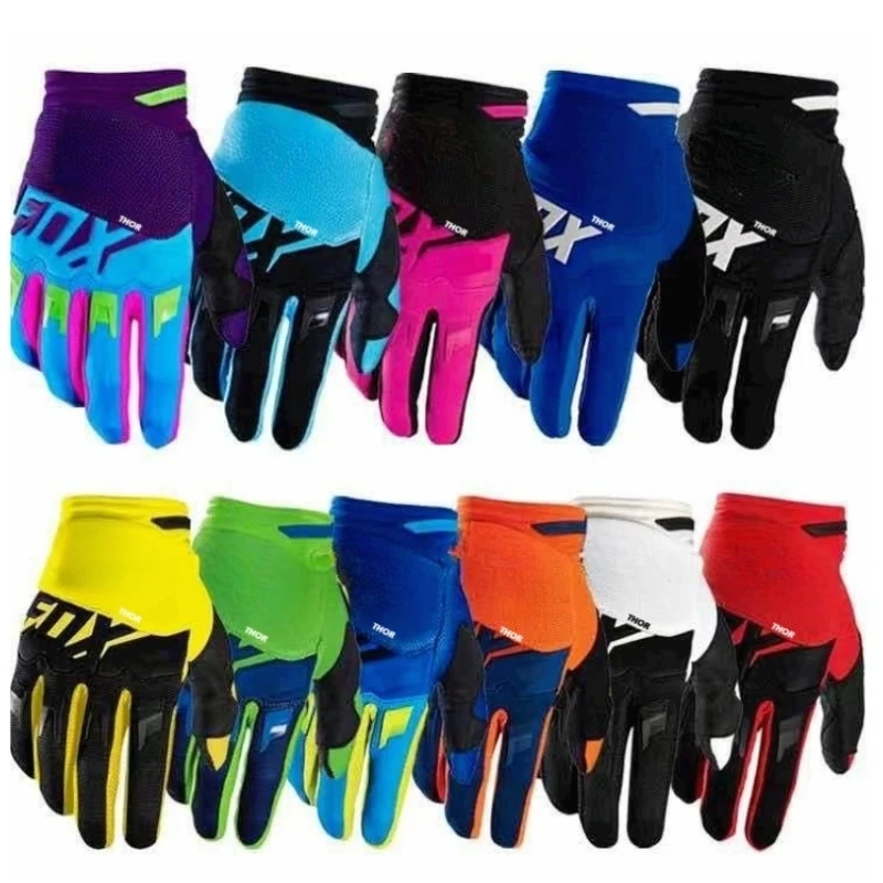 

2023 Motorcycle Gloves foxthor, suitable for cycling motorcycle motocross racing downhill mountain bikes, keep warm