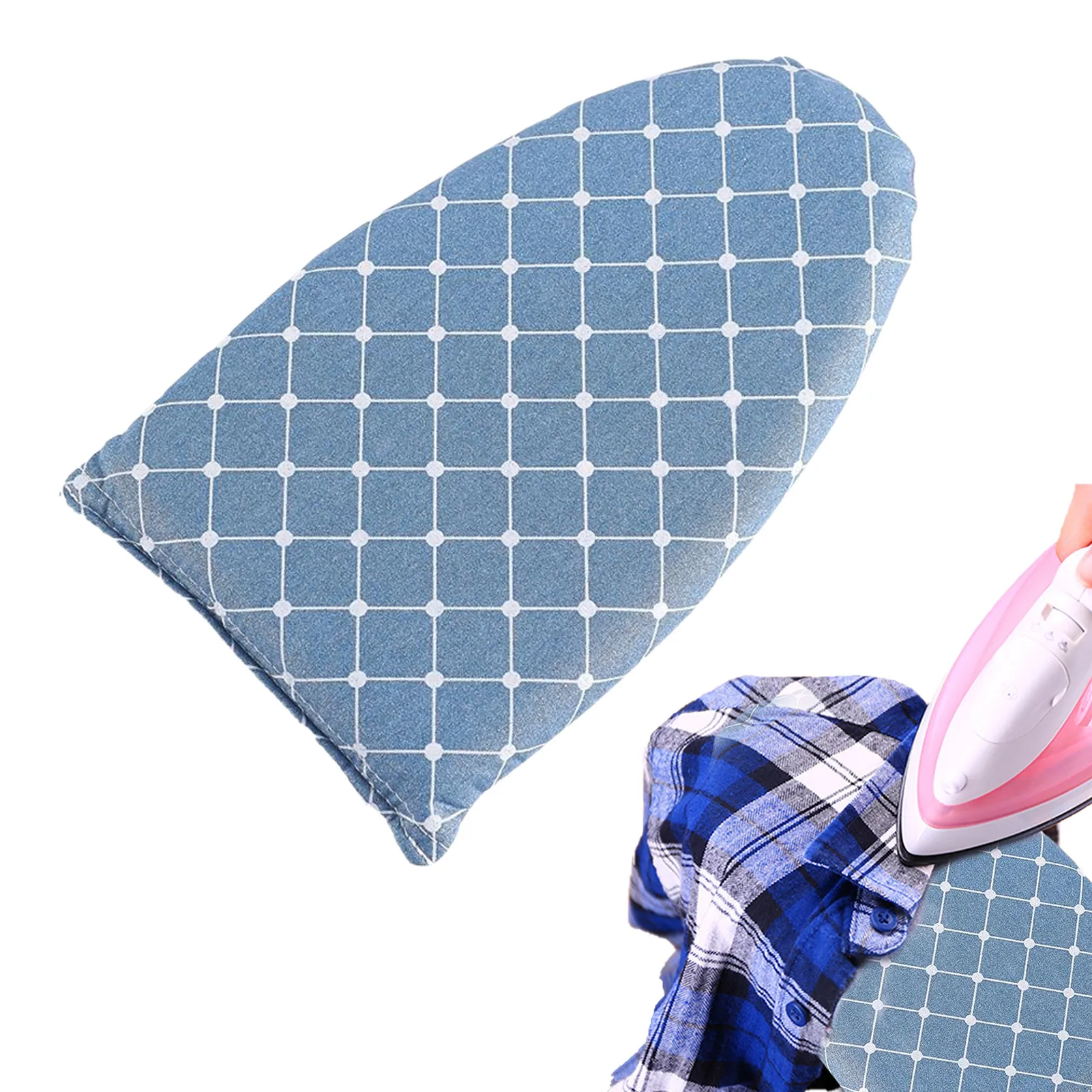 

Hand-Held Mini Ironing Pad Sleeve Ironing Board Holder Heat Resistant Glove For Clothes Garment Steamer PortabLe Iron Table Rack