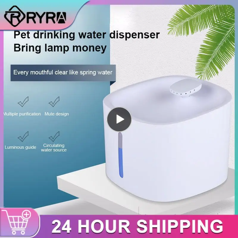 

Dog Cat Water Fountain Filters Pet Replacement Fountain Filters With Activated Carbon Suitable For 3L Water Dispenser Filter