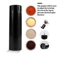 manual salt pepper grinder kitchen herbs spices nuts grains muller coffee beans grinding mill home hand handle tools