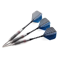 indoor sport 3pcsset stainless steel tip darts 24g aluminum shafts flights pop dart accessories entertainment dart game archery
